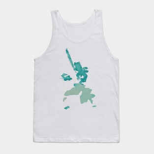 Kendo - Swordman INK Figure Tank Top